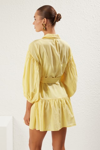 Robe de plage - Jaune