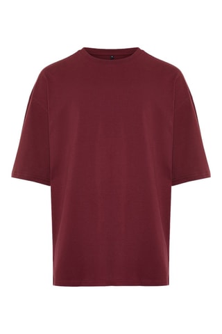T-shirt oversize - Rouge