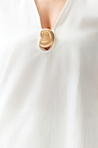 Robe de plage - Blanc
