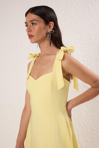 Robe midi - Jaune