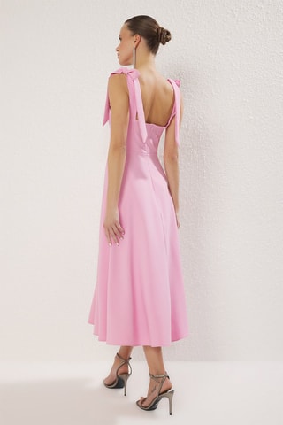 Robe midi - Rose