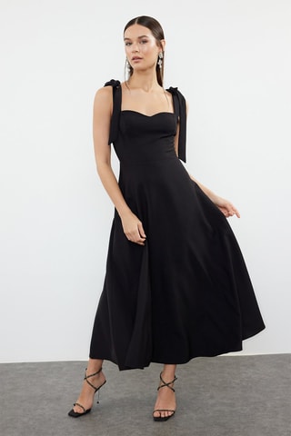 Robe midi - Noir