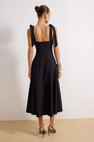 Robe midi - Noir