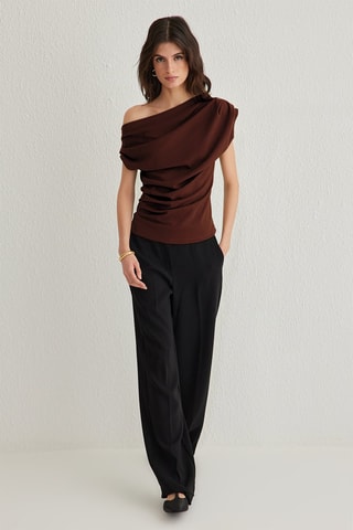 Blouse - Marron