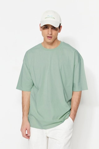 T-shirt oversize - Vert