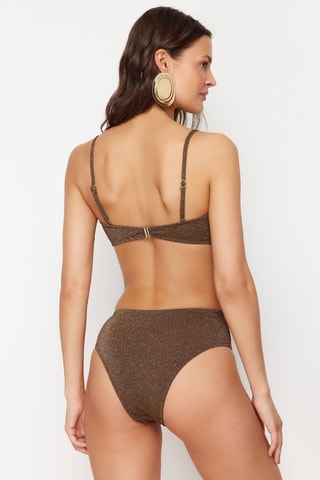 Maillot 2 pièces - Marron