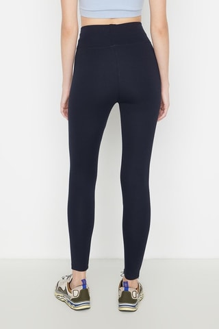 Legging taille haute - Bleu