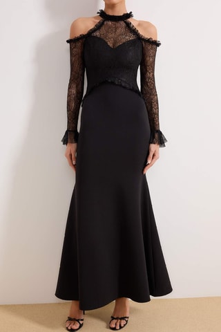 Robe longue - Noir