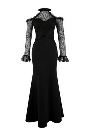 Robe longue - Noir