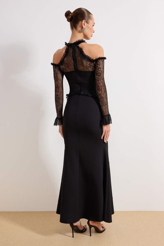Robe longue - Noir