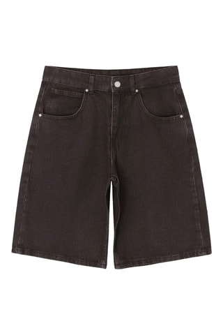 Bermuda en jean - Marron