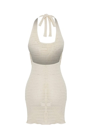 Robe de plage - Écru