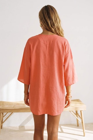 Robe de plage - Rouge