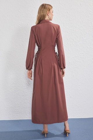Robe chemise - Marron