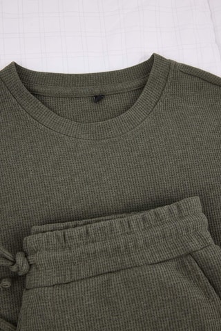 T-shirt et pantalon - Kaki
