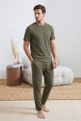 T-shirt et pantalon - Kaki