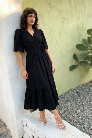 Robe longue - Noir