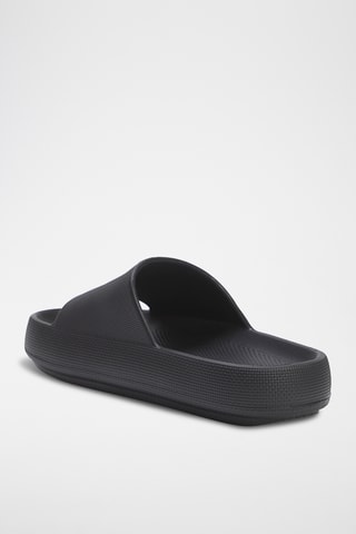Mules plateformes - Noir
