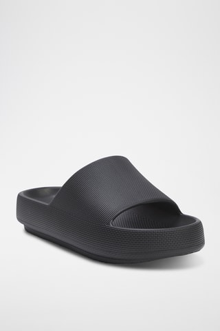 Mules plateformes - Noir