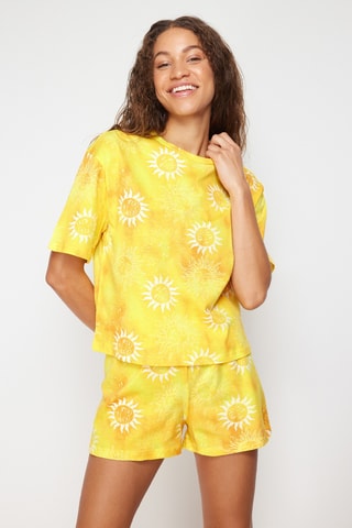 Pyjama tie and dye - Orange