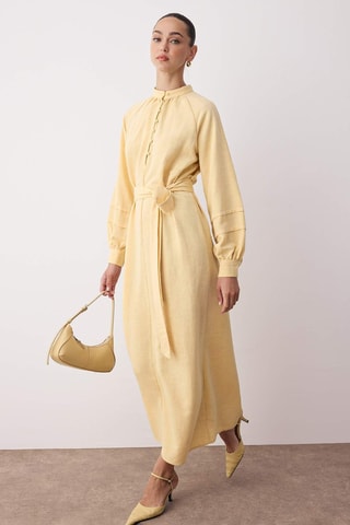 Robe longue - Jaune