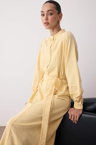 Robe longue - Jaune