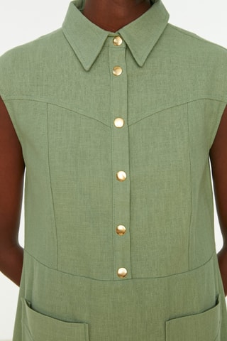 Robe droite - Vert clair