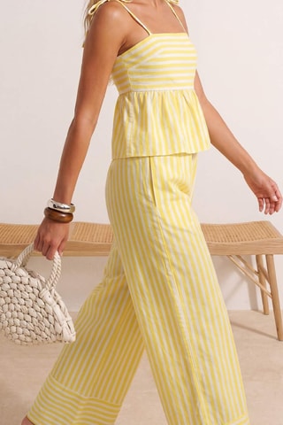 Top et pantalon - Blanc