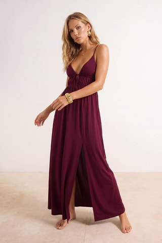 Robe longue - Violet