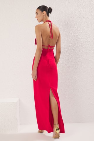 Robe longue - Rouge
