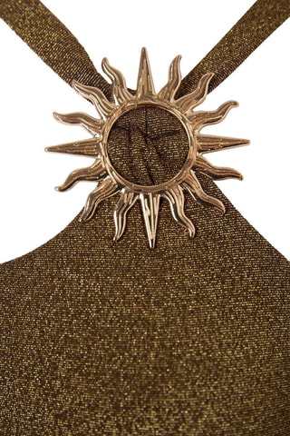 Maillot 1 pièce - Marron