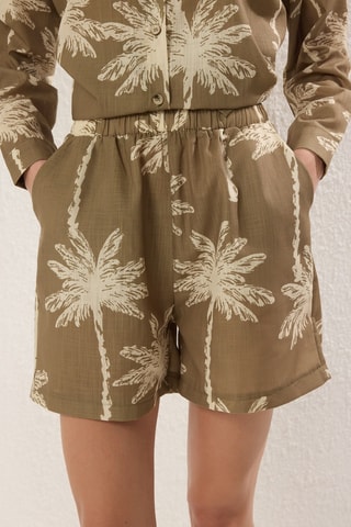Chemisier et short - Kaki
