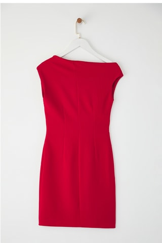 Robe droite - Rouge