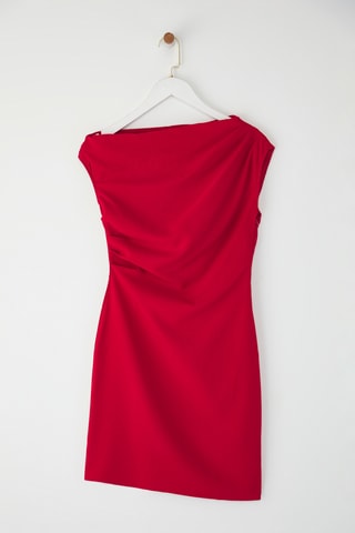 Robe droite - Rouge