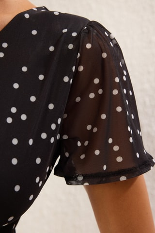 Robe droite - Noir