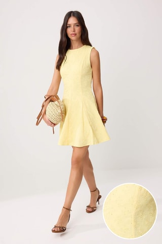 Robe patineuse - Jaune