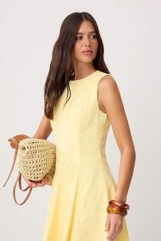 Robe patineuse - Jaune