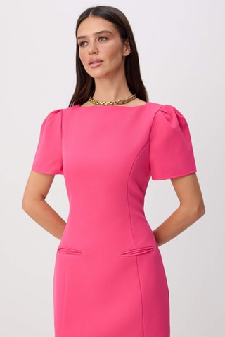 Robe droite - Fuchsia