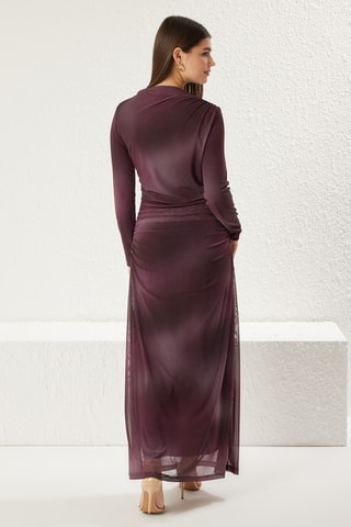 Robe longue - Violet