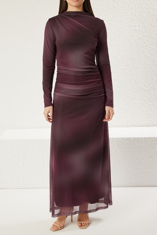 Robe longue - Violet