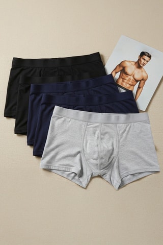 5 boxers - Bleu marine