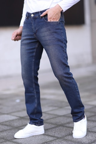 Jean regular - Bleu