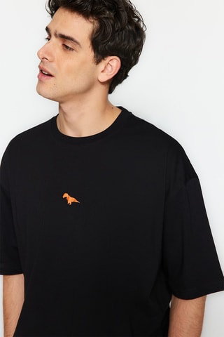 T-shirt oversize - Noir