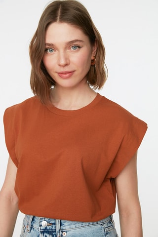 T-shirt - Marron
