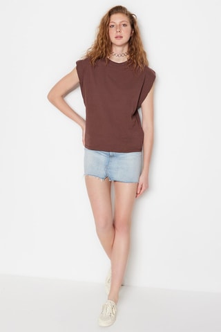 T-shirt - Marron