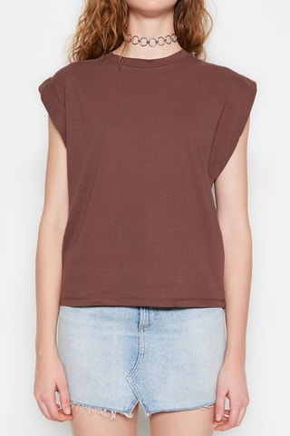 T-shirt - Marron