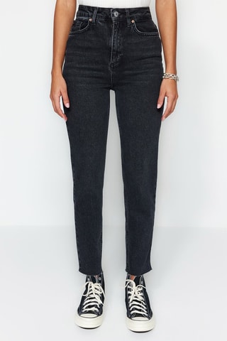 Jean slim 7/8 - Noir