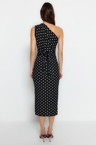 Robe asymétrique - Noir