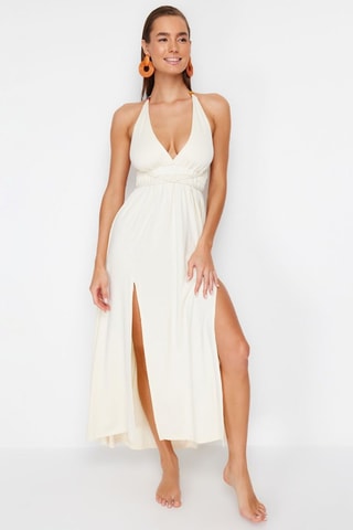 Robe longue - Blanc