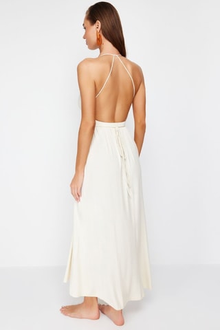 Robe longue - Blanc